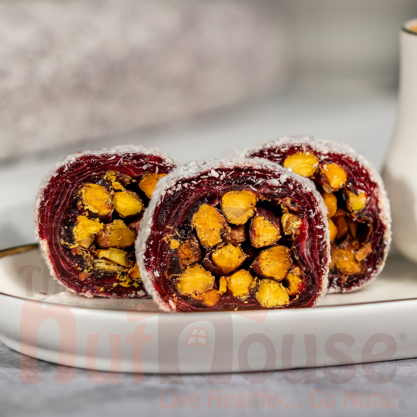 Cherry Pistachio Wrap