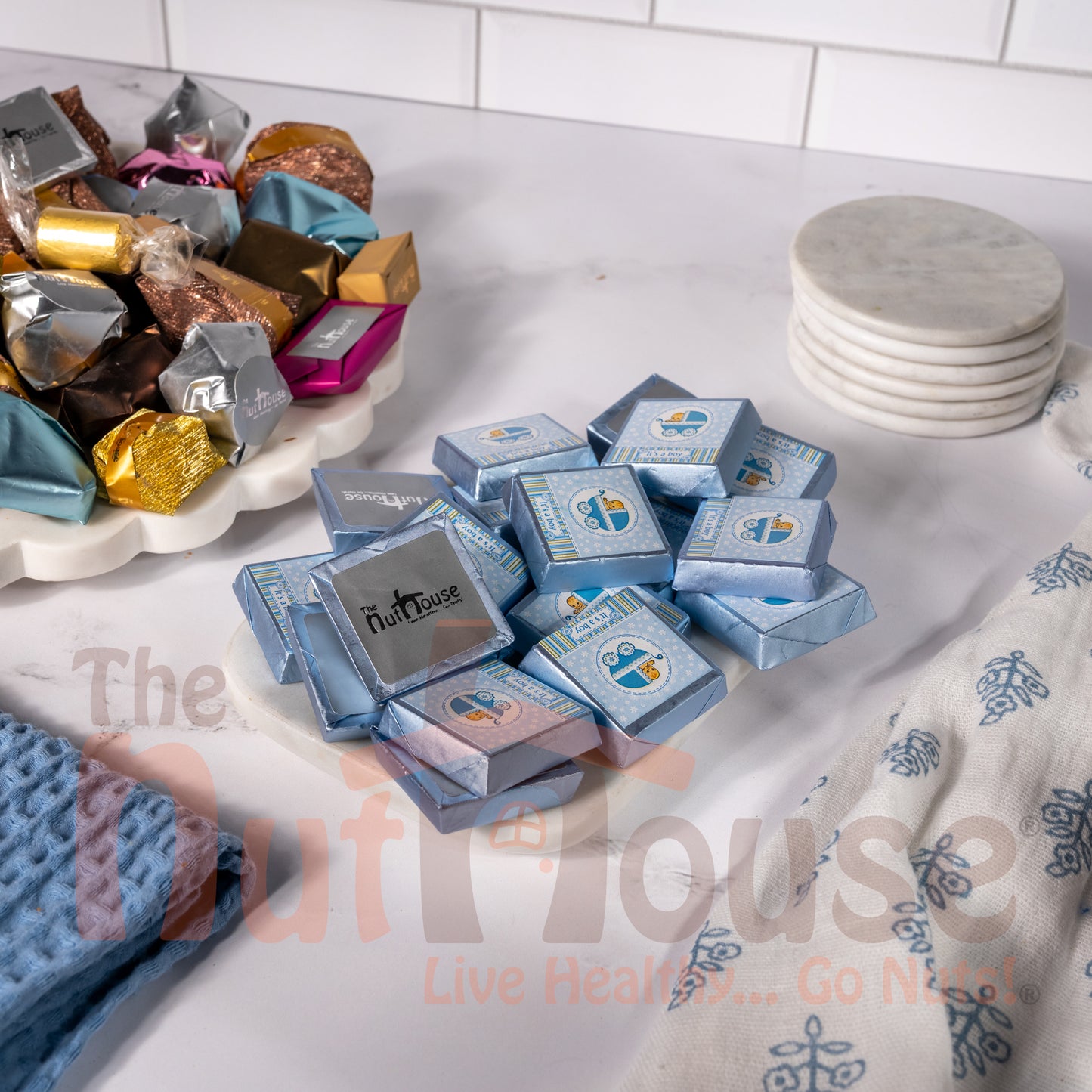 Its a Boy Chocolate Crushed Nuts & Hazelnut Cream