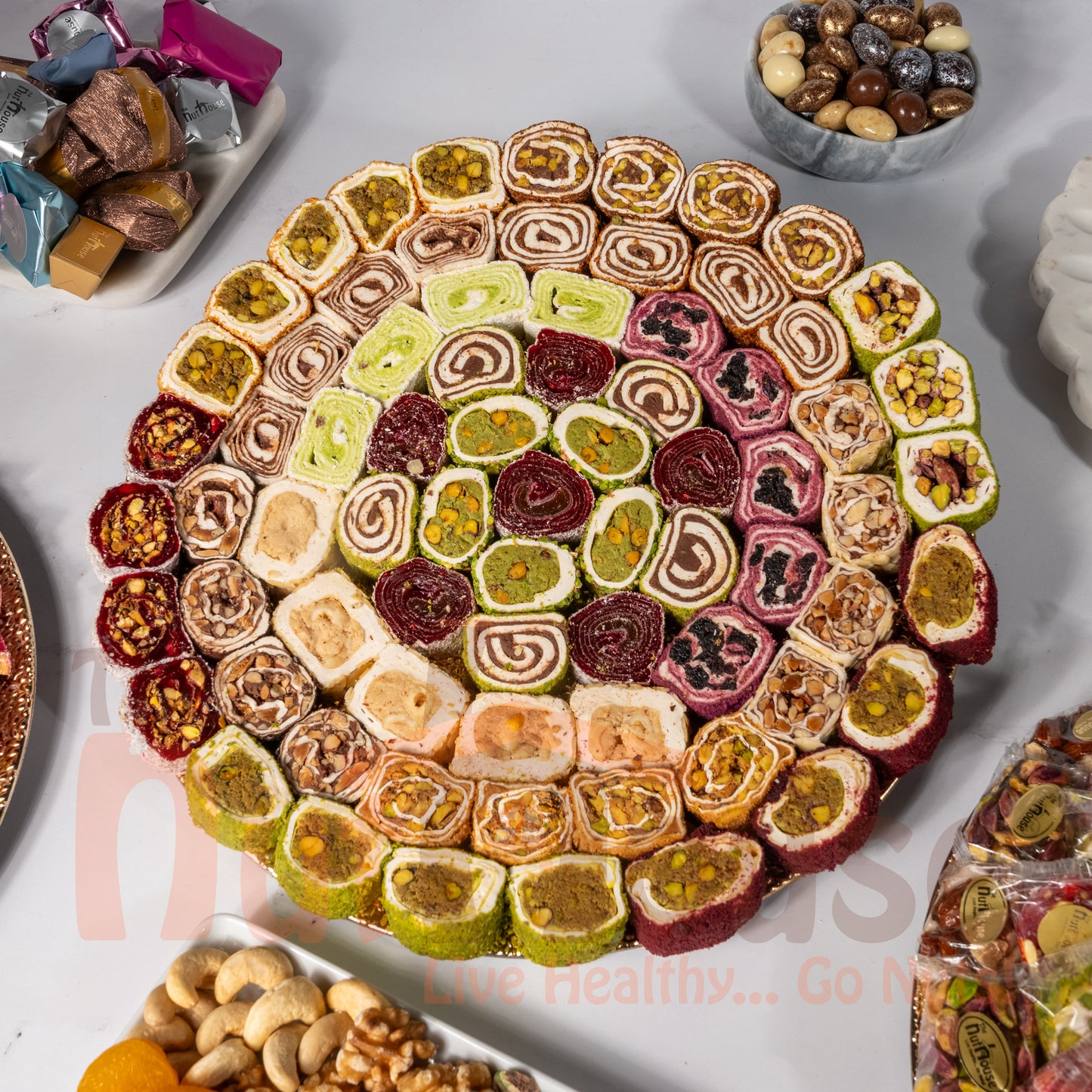 Wrapped Turkish Delights Gift Tray