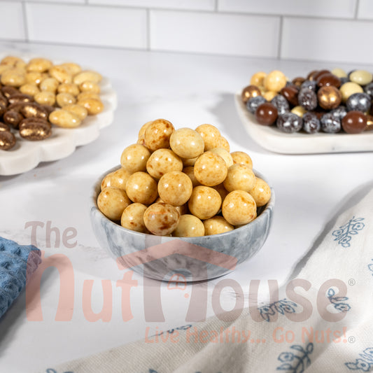 Caramel Marbled Chocolate Coated Hazelnut