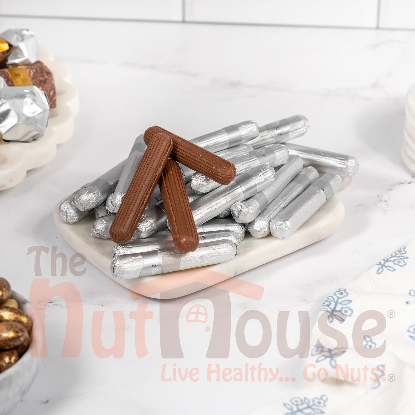 Crushed Nuts Finger silver