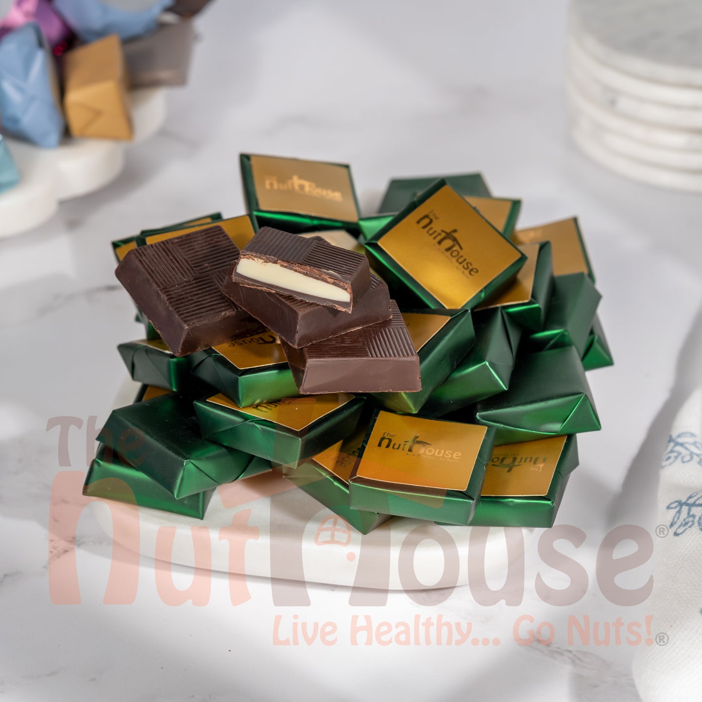 Dark Chocolate with Mint