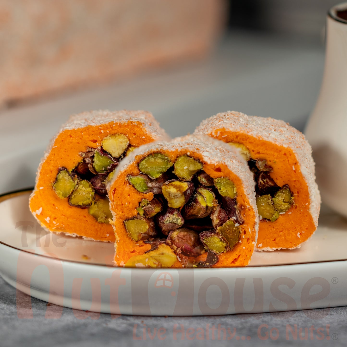 Orange Pistachio Wrap