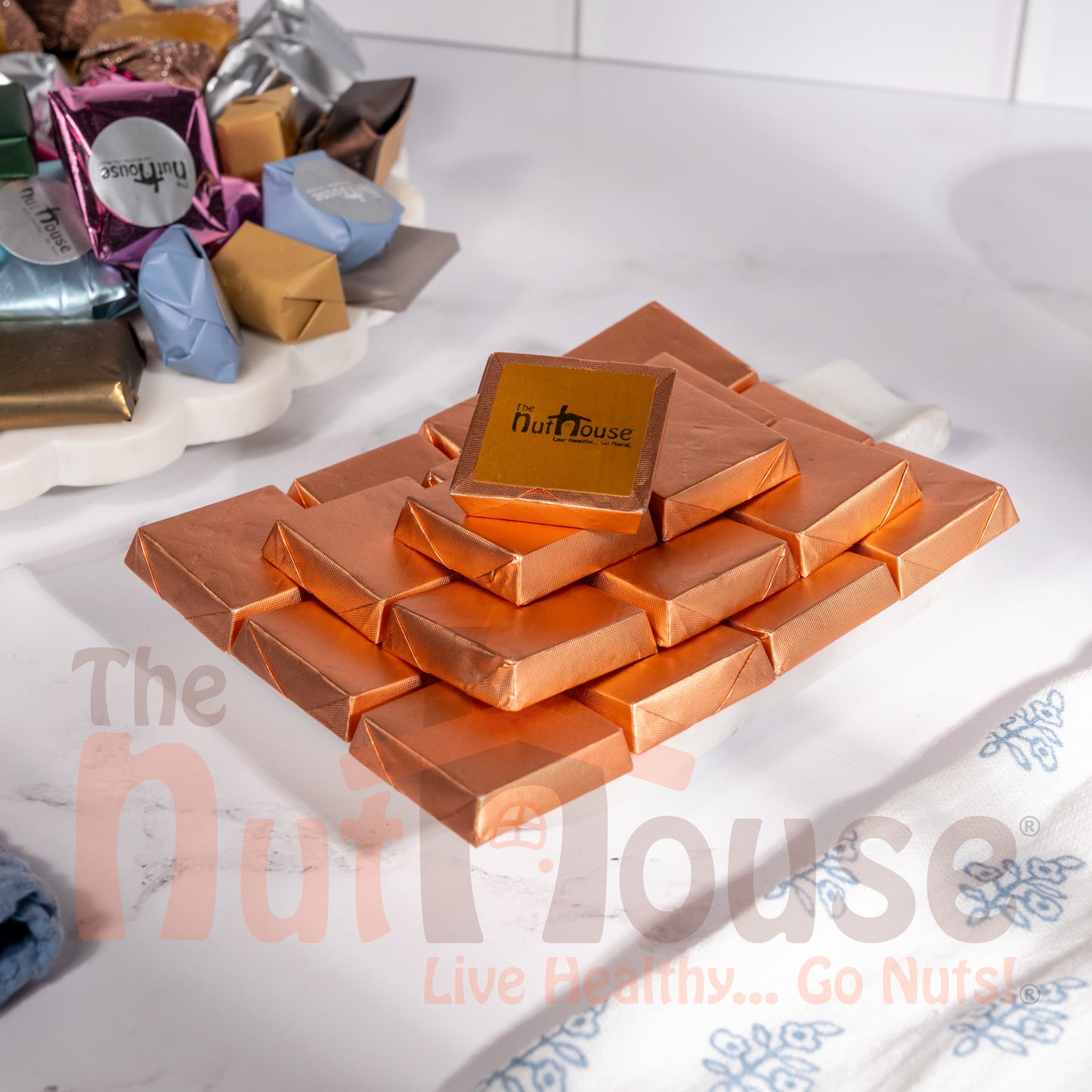 Sugar free Dark chocolate with nuts