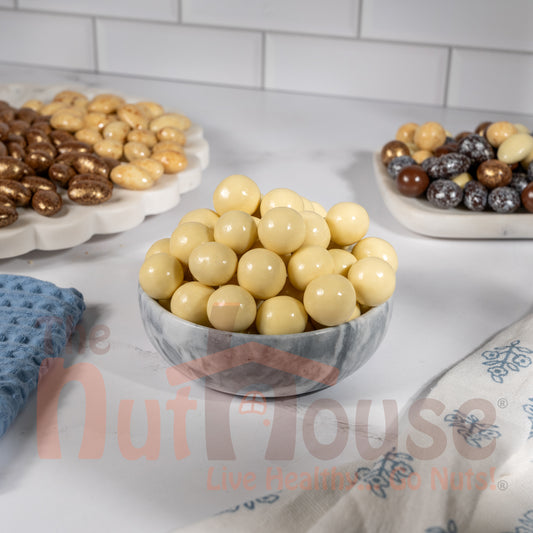 White Chocolate Covered Hazelnut