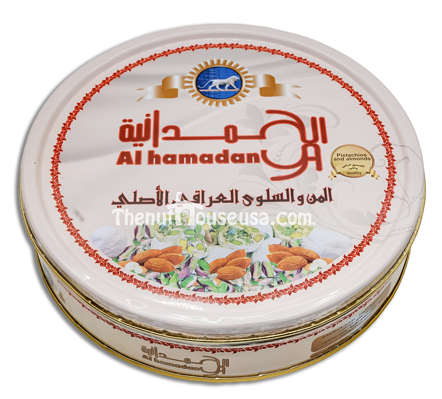 Iraqi Almonds Manwa Salwa 500g box
