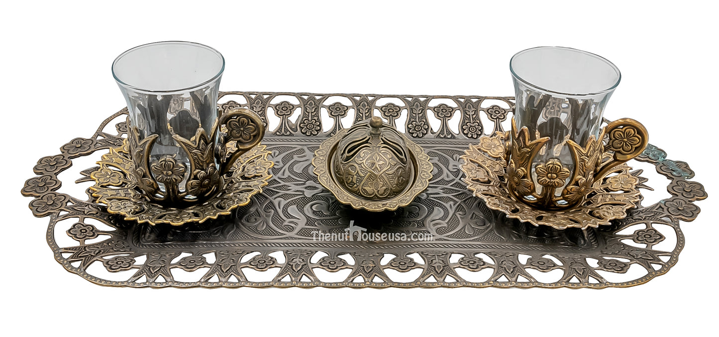 Antique Turkish Tea set 24055